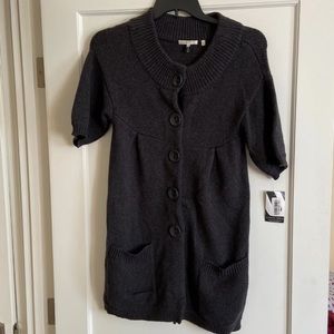 5/$25 Vince Cap Sleeve Cardigan Size Small